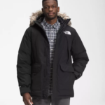 The North Face ropa NFHLJL1 negro hombres parka mcmurdo