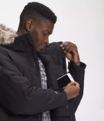 The North Face ropa NFHLJL1 negro hombres parka mcmurdo - Image 5