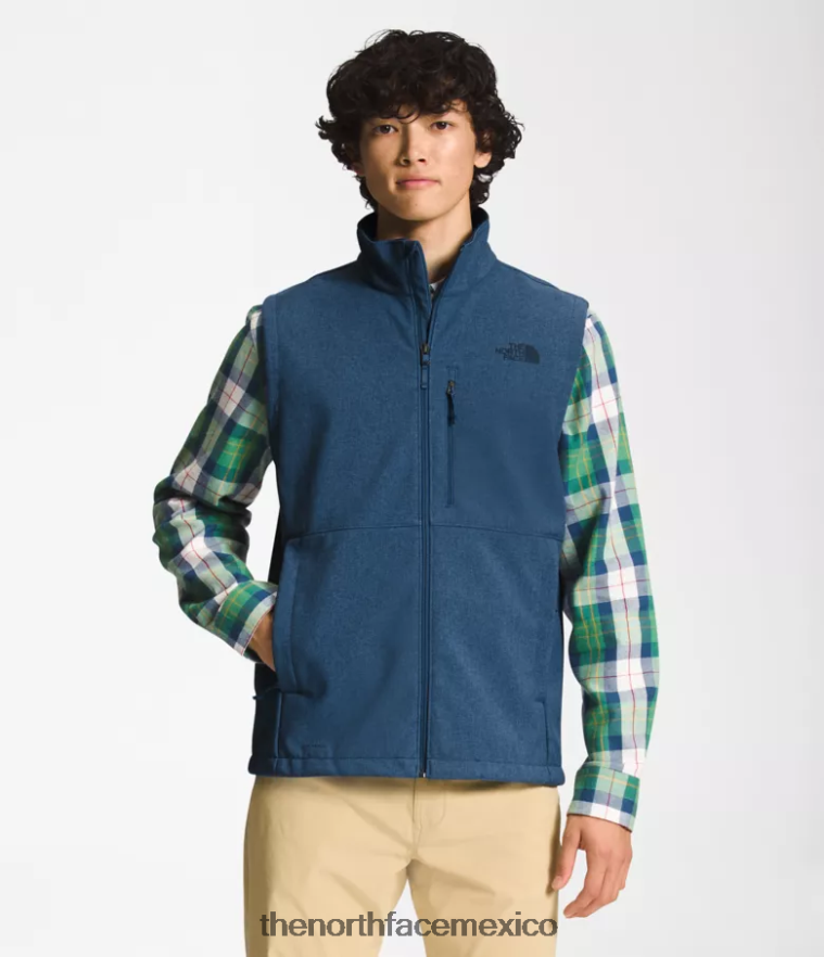 The North Face ropa NFHLJL200 brezo azul sombreado hombres chaleco biónico apex - Image 1