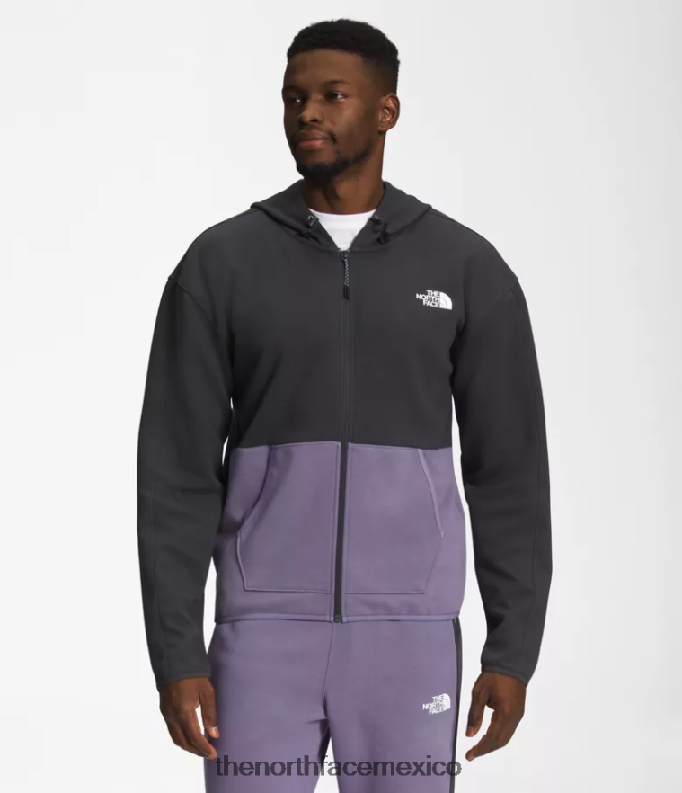 The North Face ropa NFHLJL209 pizarra lunar hombres tnf tech sudadera con capucha y cremallera completa - Image 1