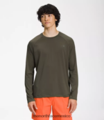 The North Face ropa NFHLJL212 nuevo verde topo hombres tapa de agua clase v