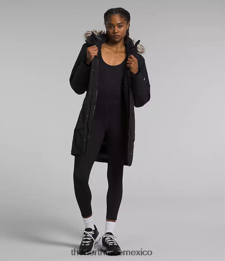 The North Face ropa NFHLJL236 negro mujer parka ártica gtx - Image 2
