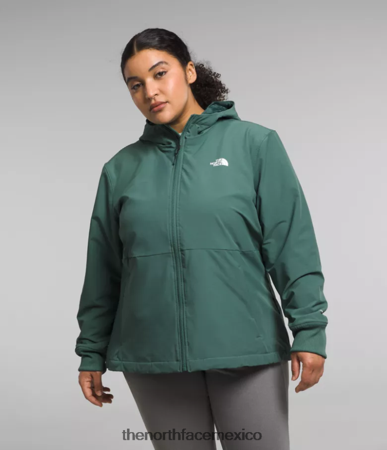 The North Face ropa NFHLJL245 sabio oscuro mujer sudadera con capucha de shelbe raschel - Image 1