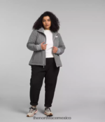 The North Face ropa NFHLJL247 tnf gris medio jaspeado mujer sudadera con capucha de shelbe raschel - Image 2