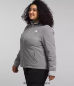 The North Face ropa NFHLJL247 tnf gris medio jaspeado mujer sudadera con capucha de shelbe raschel - Image 4