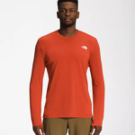 The North Face ropa NFHLJL24 bronce oxidado hombres pasear de manga larga