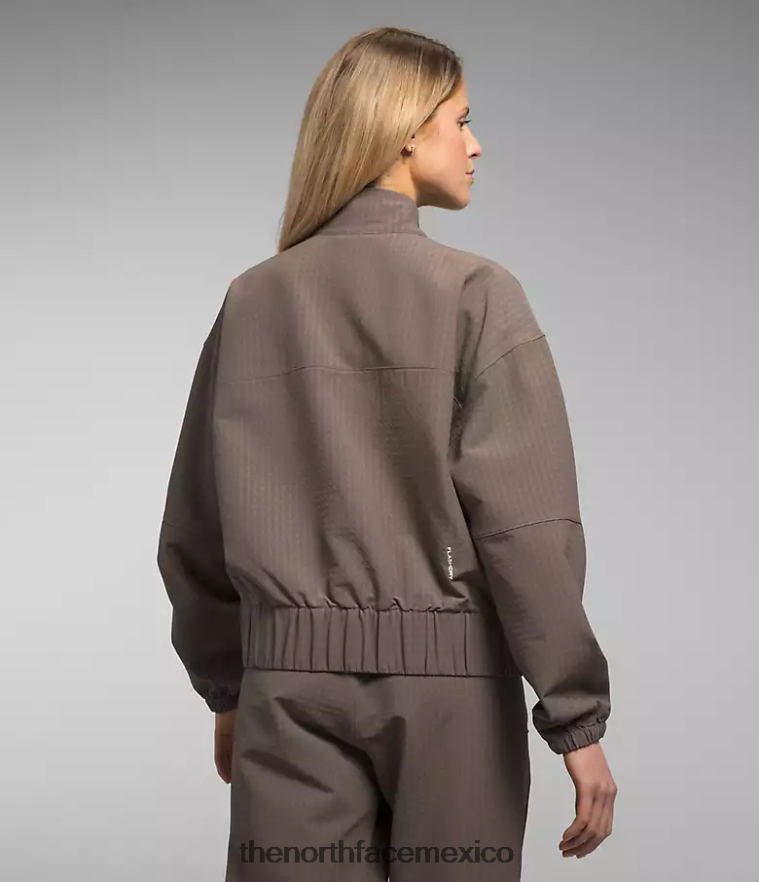 The North Face ropa NFHLJL250 halcón marrón mujer rejilla tekware 1/4 zip - Image 3