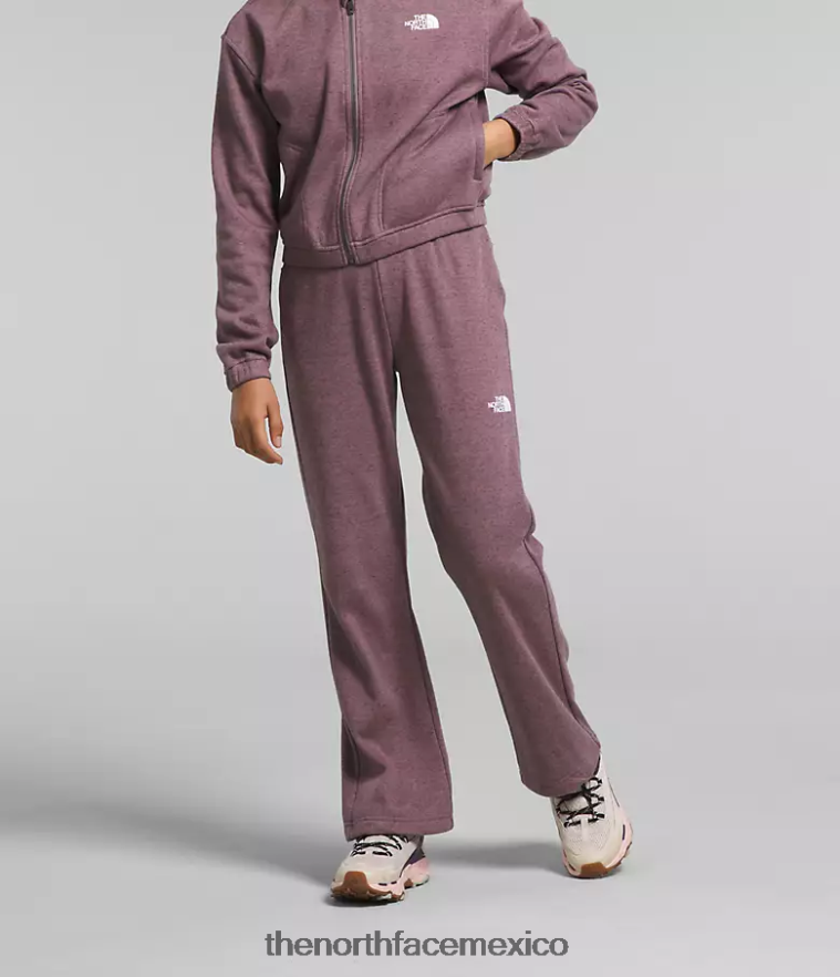 The North Face ropa NFHLJL267 brezo gris leonado niños pantalones anchos de polar de ensueño acogedor - Image 2