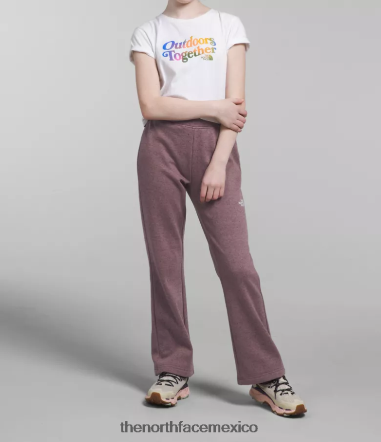 The North Face ropa NFHLJL267 brezo gris leonado niños pantalones anchos de polar de ensueño acogedor - Image 1