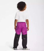 The North Face ropa NFHLJL272 flor de cactus púrpura niños pantalones de lluvia antora - Image 2
