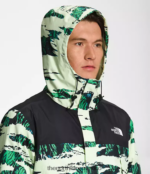 The North Face ropa NFHLJL285 estampado de camuflaje tnf negro/marrón utilitario hombres chaqueta anora - Image 4