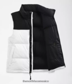 The North Face ropa NFHLJL290 tnf blanco/tnf negro hombres chaleco retro nuptse 1996 - Image 4