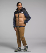The North Face ropa NFHLJL291 mantequilla de almendras hombres chaleco retro nuptse 1996 - Image 3