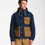 The North Face ropa NFHLJL294 azul marino cumbre/marrón utilitario hombres chaqueta de lluvia utilitaria m66