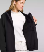 The North Face ropa NFHLJL331 negro mujer sudadera con capucha de shelbe raschel - Image 3
