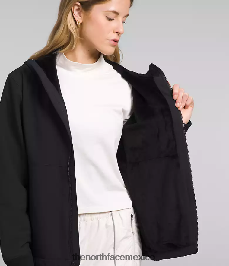 The North Face ropa NFHLJL331 negro mujer sudadera con capucha de shelbe raschel - Image 3