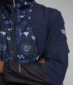 The North Face ropa NFHLJL344 cumbre azul marino naturaleza remix print/cumbre azul marino hombres chaqueta cortavientos trailwear - Image 4