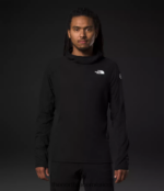 The North Face ropa NFHLJL349 negro hombres sudadera con capucha de la serie summit Futurefleece lt