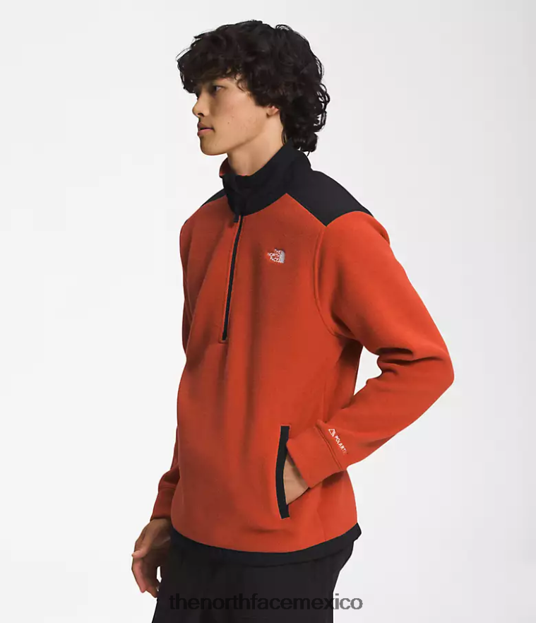 The North Face ropa NFHLJL358 bronce oxidado/tnf negro hombres polartec alpino 200 -zip - Image 3