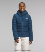 The North Face ropa NFHLJL369 azul sombreado mujer sudadera aconcagua 3