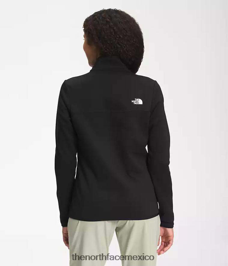 The North Face ropa NFHLJL375 negro mujer Canyonlands con cremallera completa - Image 2
