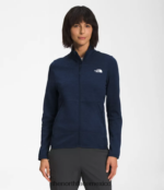 The North Face ropa NFHLJL378 azul marino cumbre jaspeado oscuro mujer Canyonlands con cremallera completa
