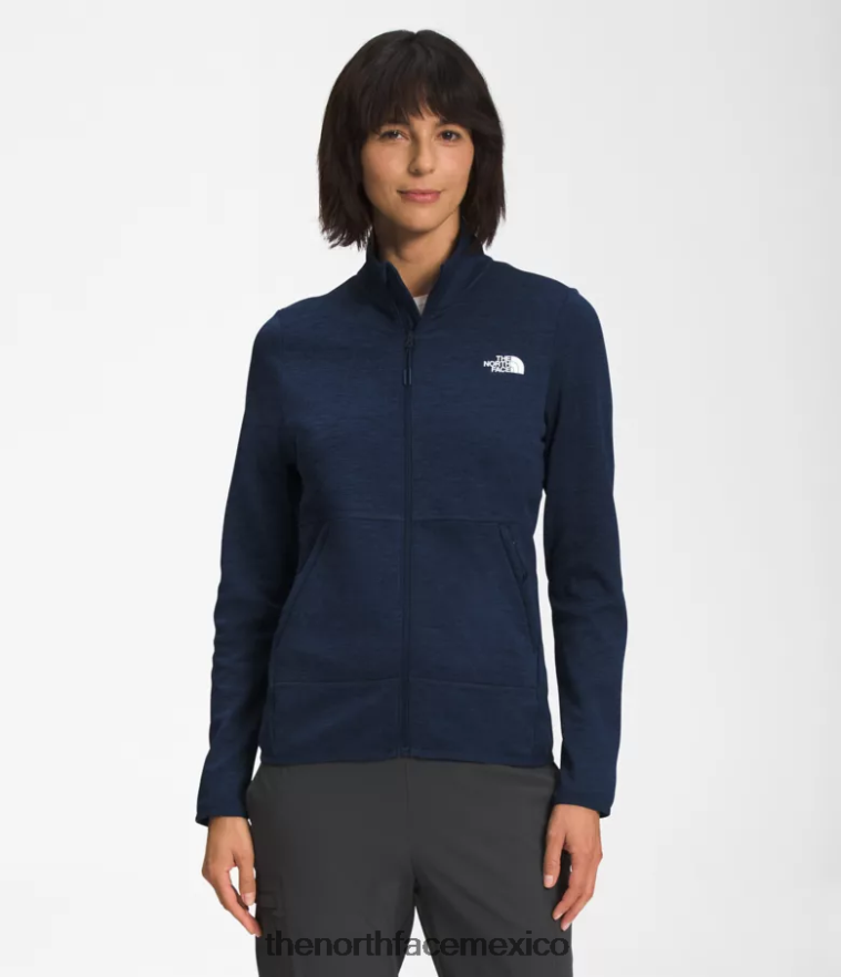 the_north_face_ropa_nfhljl378_azul_marino_cumbre_jaspeado_oscuro_mujer_canyonlands_con_cremallera_completa.png The North Face ropa NFHLJL378 azul marino cumbre jaspeado oscuro mujer Canyonlands con cremallera completa - Image 1