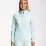 The North Face ropa NFHLJL379 claraboya azul blanco brezo mujer Canyonlands con cremallera completa