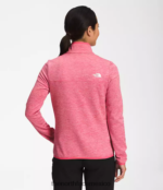 The North Face ropa NFHLJL380 cosmo rosa blanco brezo mujer Canyonlands con cremallera completa - Image 2