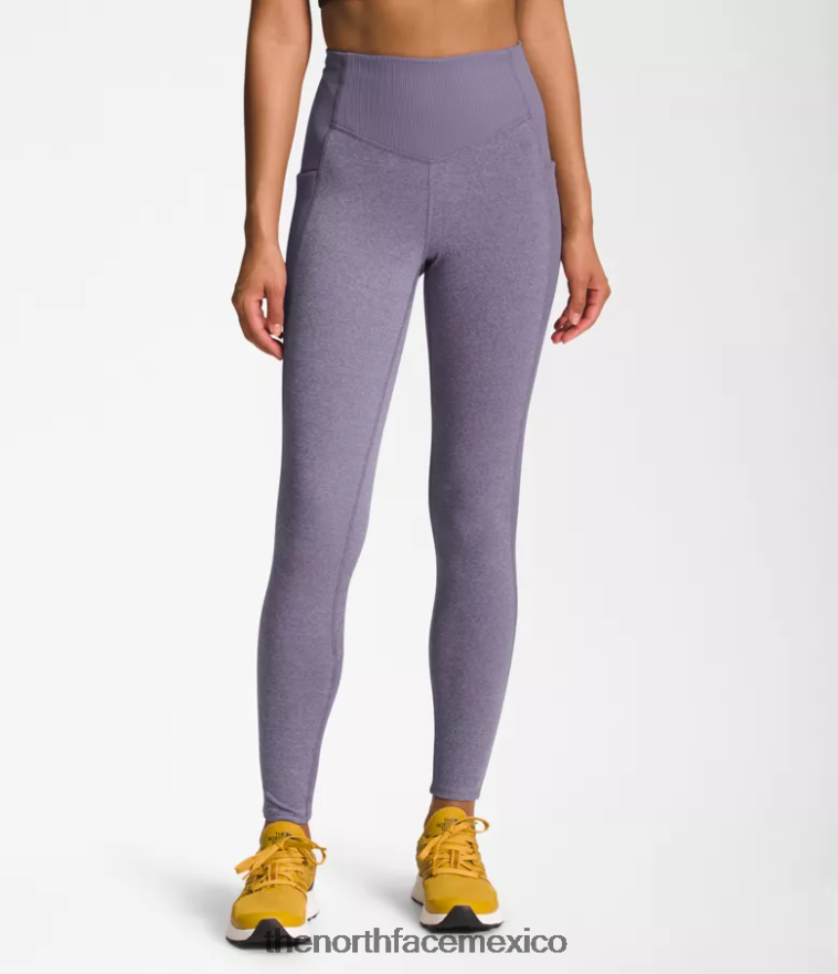 The North Face ropa NFHLJL383 brezo blanco pizarra lunar mujer medias con bolsillo Dune Sky - Image 1
