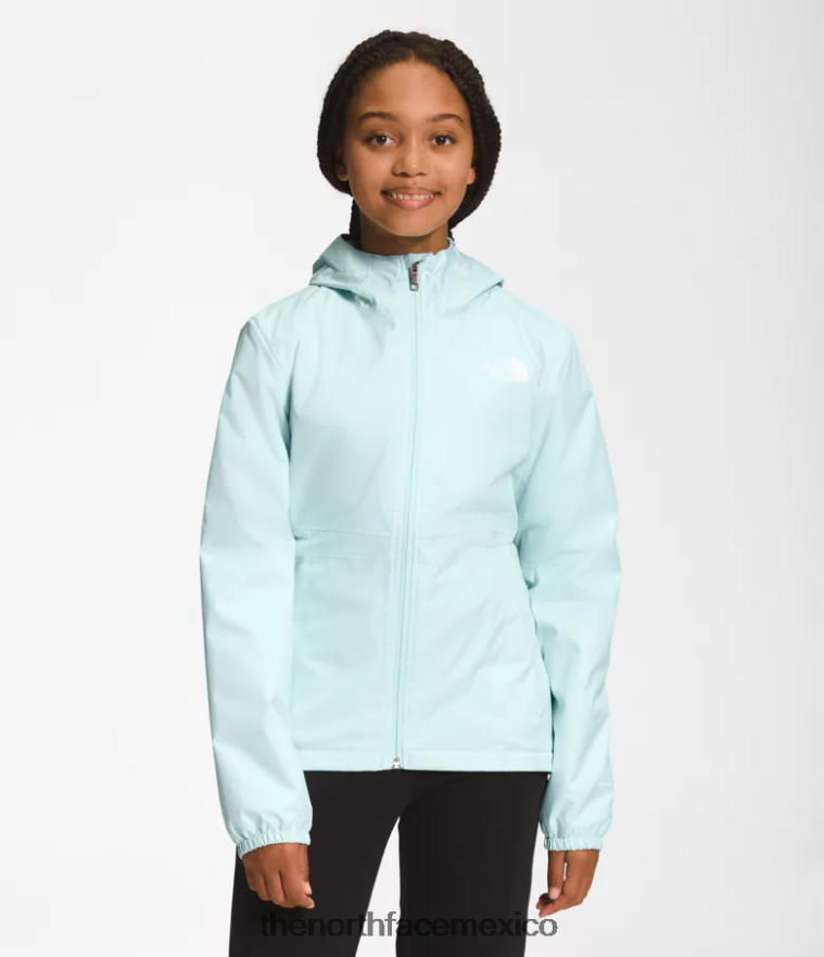 The North Face ropa NFHLJL392 claraboya azul niños chaqueta de lluvia cálida para tormentas - Image 1