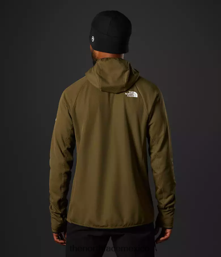 The North Face ropa NFHLJL404 oliva militar hombres Summit Series Futurefleece sudadera con capucha y cremallera completa - Image 2