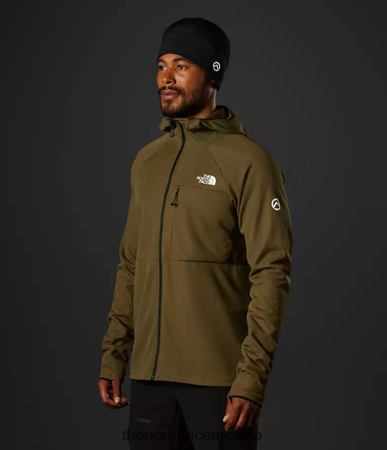 The North Face ropa NFHLJL404 oliva militar hombres Summit Series Futurefleece sudadera con capucha y cremallera completa - Image 3
