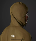 The North Face ropa NFHLJL404 oliva militar hombres Summit Series Futurefleece sudadera con capucha y cremallera completa - Image 4