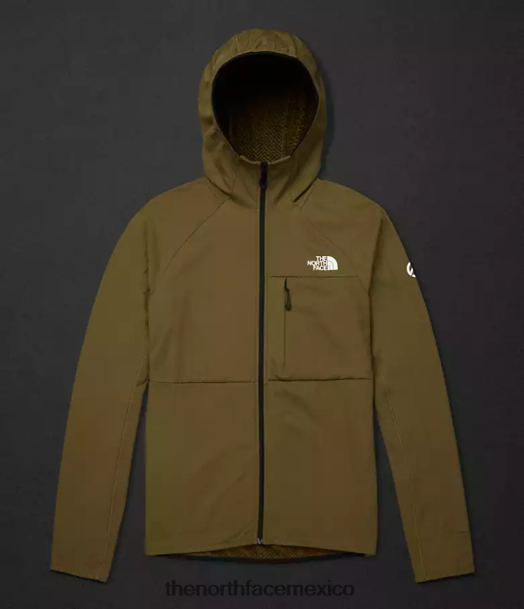 The North Face ropa NFHLJL404 oliva militar hombres Summit Series Futurefleece sudadera con capucha y cremallera completa - Image 6