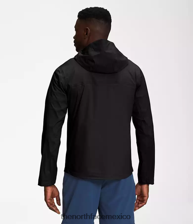 The North Face ropa NFHLJL411 negro hombres chaqueta dryvent de cuenca oeste - Image 2