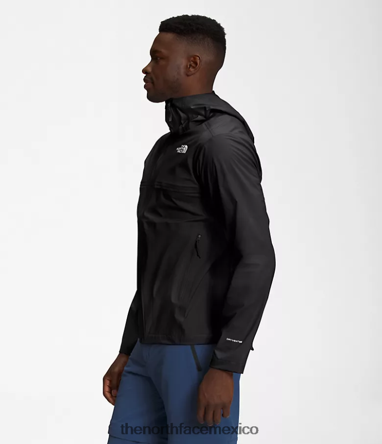 The North Face ropa NFHLJL411 negro hombres chaqueta dryvent de cuenca oeste - Image 3