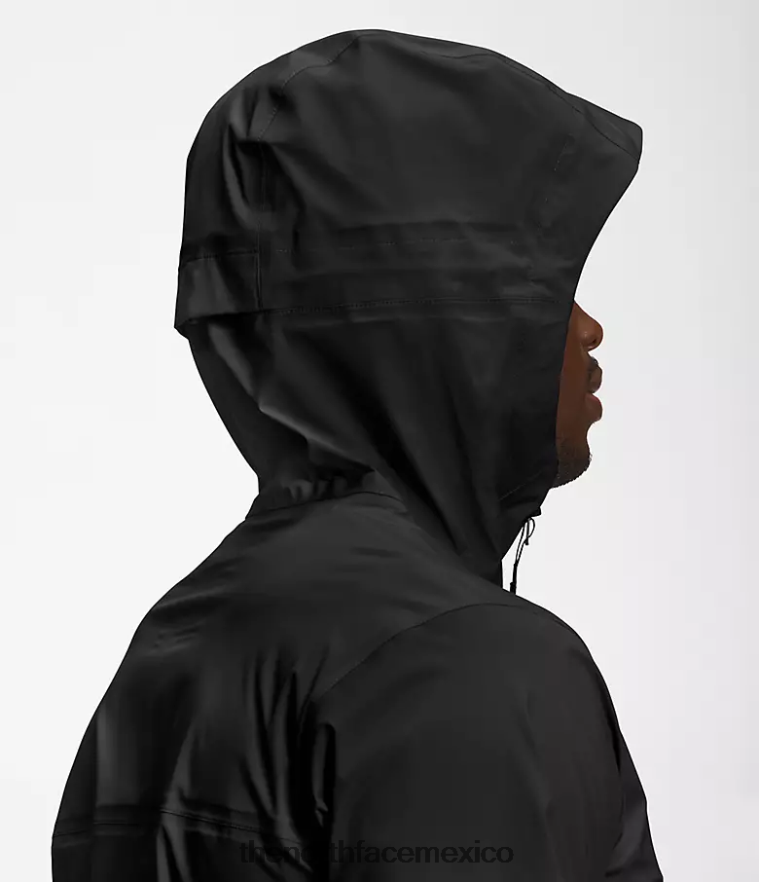 The North Face ropa NFHLJL411 negro hombres chaqueta dryvent de cuenca oeste - Image 4
