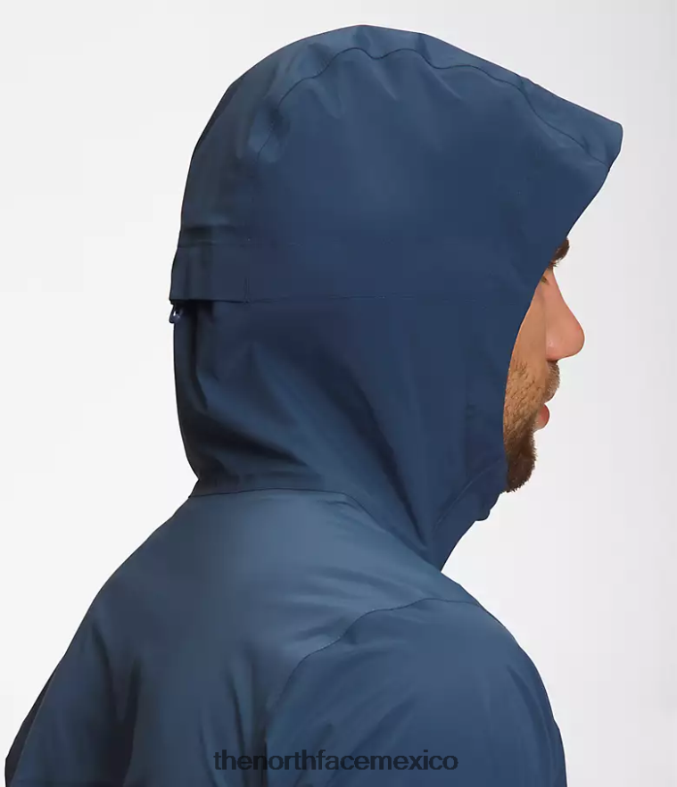 The North Face ropa NFHLJL412 azul sombreado hombres chaqueta dryvent de cuenca oeste - Image 4