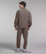 The North Face ropa NFHLJL414 halcón marrón hombres cuadrícula de tekware -zip - Image 2