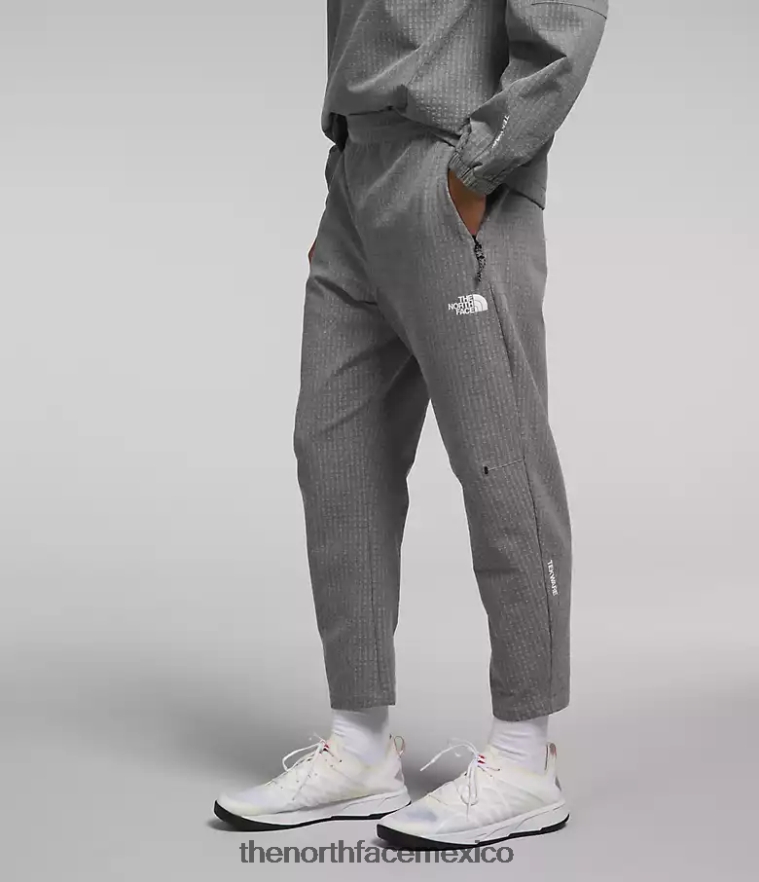 The North Face ropa NFHLJL417 tnf gris medio jaspeado hombres pantalones de rejilla tekware - Image 4