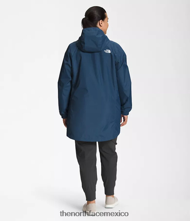 The North Face ropa NFHLJL438 azul sombreado mujer más parka antora - Image 2
