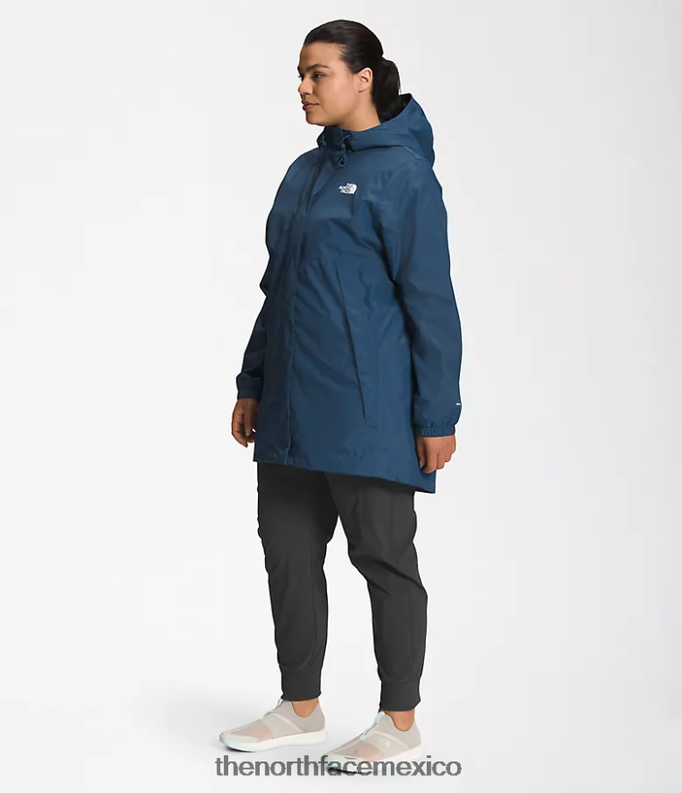 The North Face ropa NFHLJL438 azul sombreado mujer más parka antora - Image 3