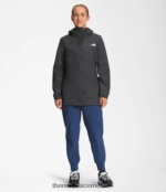 The North Face ropa NFHLJL45 gris asfalto mujer parka anora