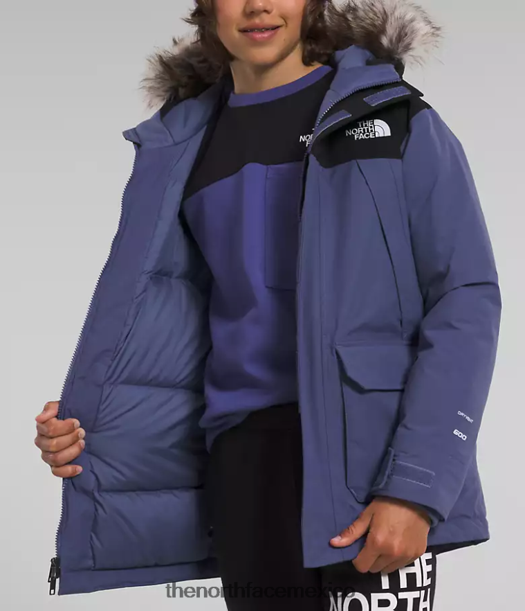 The North Face ropa NFHLJL463 cueva azul niños parka mcmurdo - Image 4