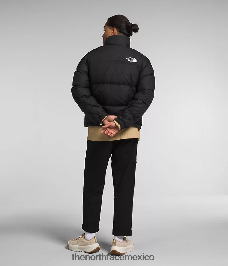 The North Face ropa NFHLJL468 tnf reciclado negro hombres chaqueta retro nuptse 1996 - Image 3