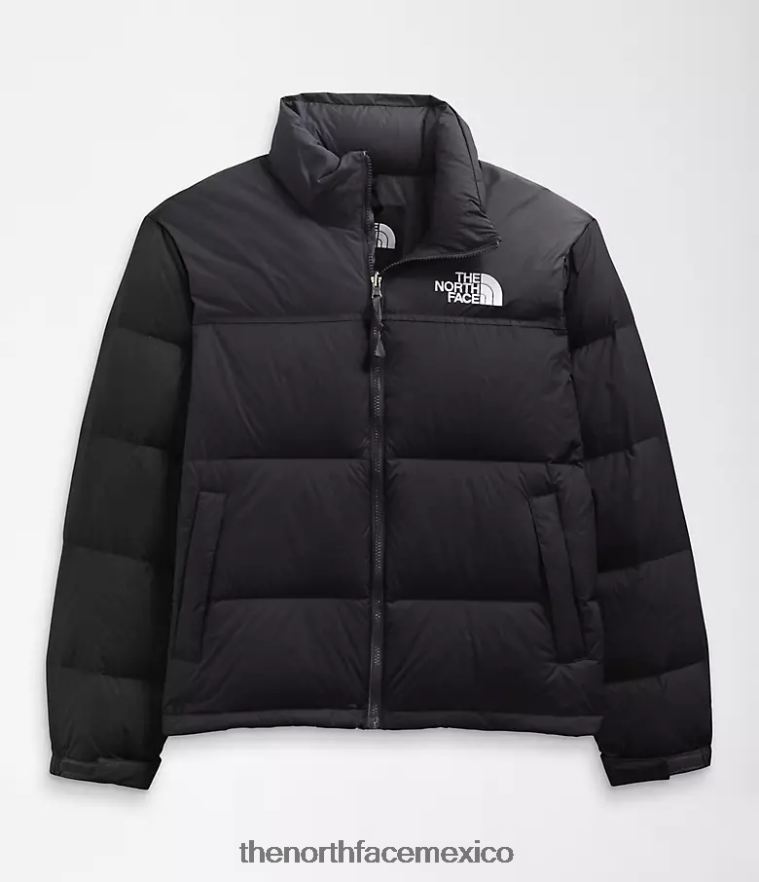 The North Face ropa NFHLJL468 tnf reciclado negro hombres chaqueta retro nuptse 1996 - Image 8