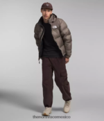 The North Face ropa NFHLJL470 halcón marrón hombres chaqueta retro nuptse 1996 - Image 2