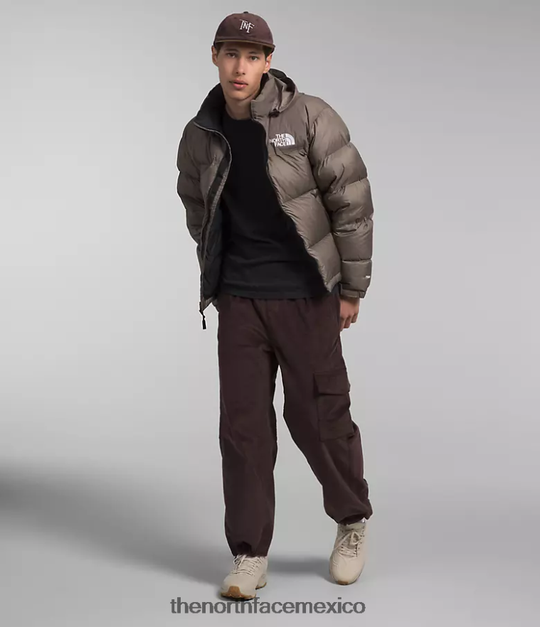 The North Face ropa NFHLJL470 halcón marrón hombres chaqueta retro nuptse 1996 - Image 2