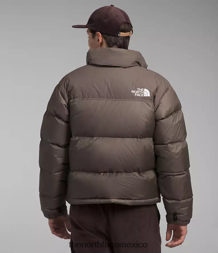 The North Face ropa NFHLJL470 halcón marrón hombres chaqueta retro nuptse 1996 - Image 3